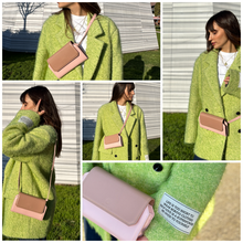 Load image into Gallery viewer, MESSENGER BAG - PINK/BEIGE