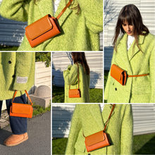 Load image into Gallery viewer, MESSENGER BAG - ORANGE