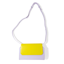 Load image into Gallery viewer, MESSENGER BAG - LILA/YELLOW