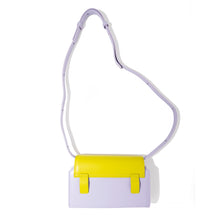Load image into Gallery viewer, MESSENGER BAG - LILA/YELLOW