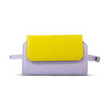 Load image into Gallery viewer, MESSENGER BAG - LILA/YELLOW