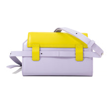 Load image into Gallery viewer, MESSENGER BAG - LILA/YELLOW