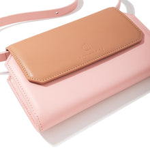 Load image into Gallery viewer, MESSENGER BAG - PINK/BEIGE