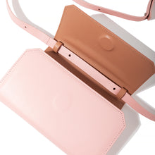 Load image into Gallery viewer, MESSENGER BAG - PINK/BEIGE