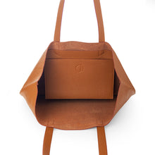Load image into Gallery viewer, Everyday Leather Tote Bag BROWN