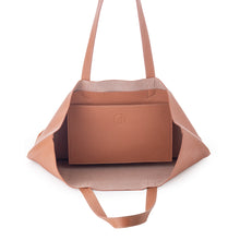 Load image into Gallery viewer, Everyday Leather Tote Bag TAN NUDE