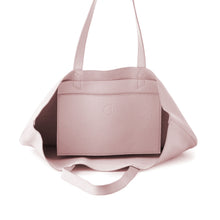 Load image into Gallery viewer, Everyday Leather Tote Bag BLUSH
